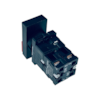 Botão Duplo de Impulso Chint NP2-EL8425 1NA+1NF Base Plastica