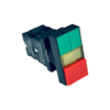 Botão Duplo de Impulso Chint NP2-EL8425 1NA+1NF Base Plastica