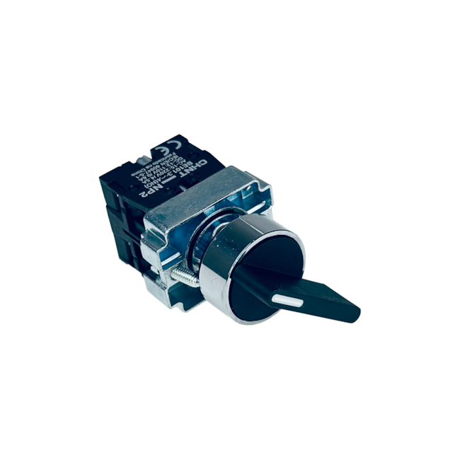 Botão Seletor 3 Posições Chint NP2-BJ33 2NA Base Metalica Botão Seletor 3 Posições Chint NP2-BJ33 2NA Base Metalica