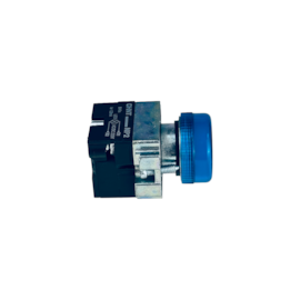 Botão Sinaleiro Azul Chint NP2-BV66 230VCA Base Metalica