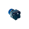 Botão Sinaleiro Azul Chint NP2-BV66 230VCA Base Metalica
