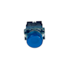 Botão Sinaleiro Azul Chint NP2-BV66 230VCA Base Metalica