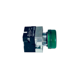 Botão Sinaleiro Verde Chint NP2-BV63 230VCA Base Metalica