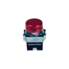 Botão Sinaleiro Vermelho Chint NP2-BV64 230VCA Base Metalica