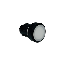 Cabeçote Botão de Impulso Iluminado Branco Siemens 3SU1001-0AB60-0AA0