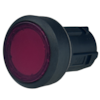 Cabecote Botao Impulso Vermelho 22mm Iluminado - Base Plastica
