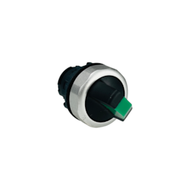 Cabeçote Botão Seletor Chint NP8-X/333 Verde 3 Posições com Retorno sem Base