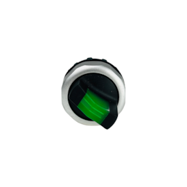 Cabeçote Botão Seletor Chint NP8-XD/223 Verde 2 Posições com Retorno Iluminado sem Base