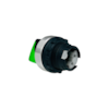 Cabeçote Botão Seletor Chint NP8-XD/333 Verde 3 Posições com Retorno Iluminado sem Base Cabeçote Botão Seletor Chint NP8-XD/333 Verde 3 Posições com Retorno Iluminado sem Base