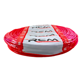 Cabo Flexível 0,5mm² Vermelho Rolo 100m 750V 70°C PVC RCM