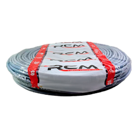 Cabo Flexível 0,75mm² Cinza Rolo 100m 750V 70°C PVC RCM