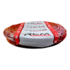 Cabo Flexível 2,5mm² Marrom Rolo 100m 750V 70°C PVC RCM