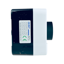 Caixa Cinza com Botão Verde com símbolo de START 1NO Caixa Cinza com Botão Verde com símbolo de START 1NO
