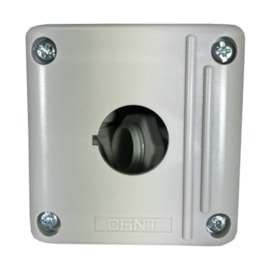 Caixa para Botão Cinza | 1 Furo | NPH1-10 | Chint Caixa para Botão Cinza | 1 Furo | NPH1-10 | Chint
