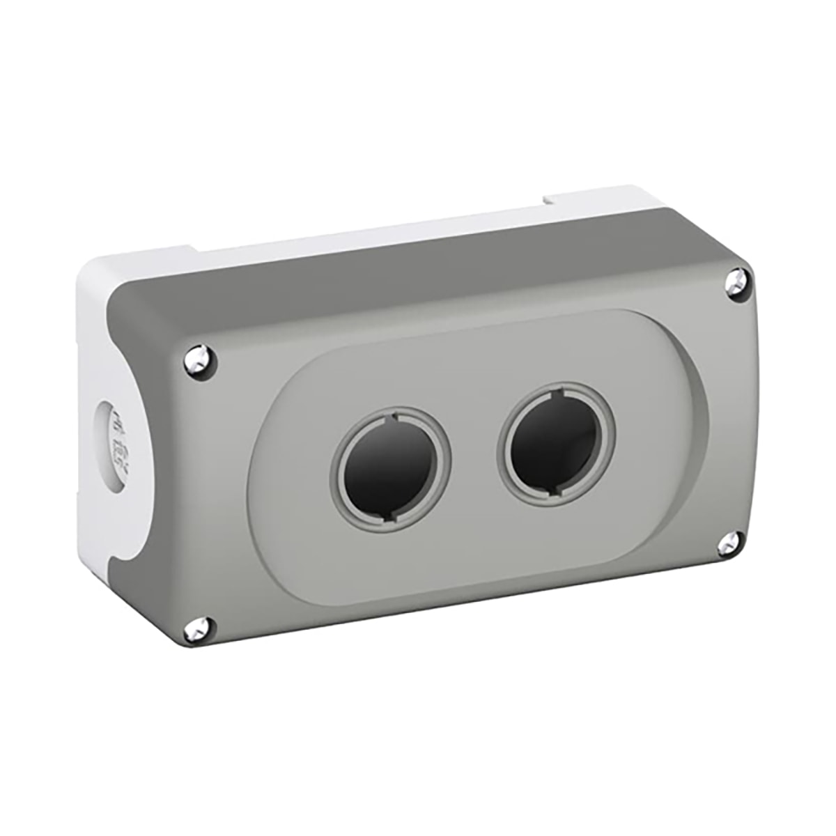 ABB-Entrelec MEP2-0 Verteilergehäuse – 2 Positionen, Schutzkontakt-Steckdose