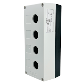 Caixa Plástica Cinza Siemens 3SU1804-0AA00-0AB1 4 Botões Caixa Plástica Cinza Siemens 3SU1804-0AA00-0AB1 4 Botões