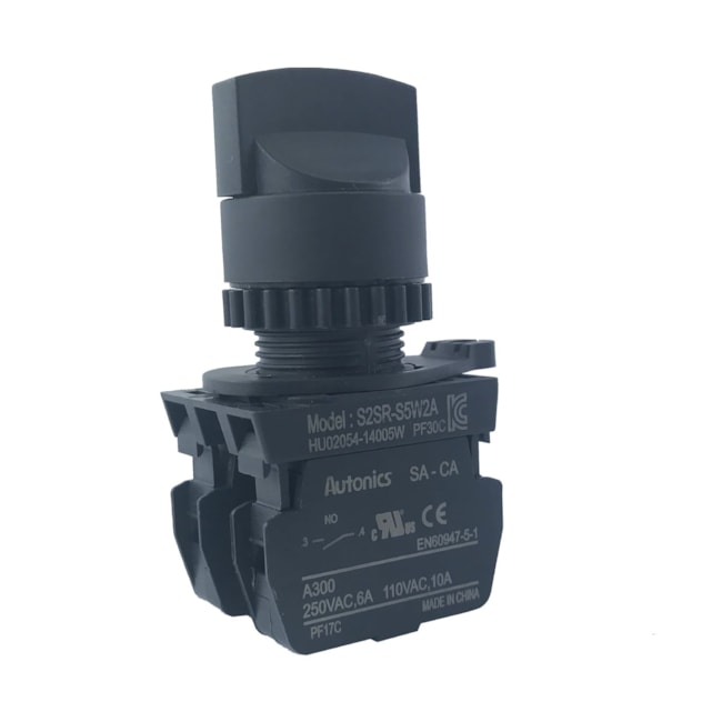Chave Seletora Autonics | S2SR-S5W2A Chave Seletora Autonics | S2SR-S5W2A