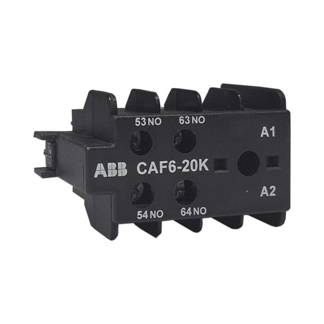 Contato Auxiliar | 2NF 690V 6A | CAF6-20K | ABB Contato Auxiliar | 2NF 690V 6A | CAF6-20K | ABB