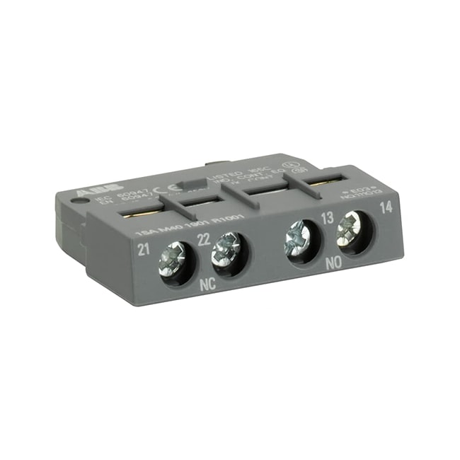 Contato Auxiliar ABB 1NA+1NF 230V HK4-11 Contato Auxiliar ABB 1NA+1NF 230V HK4-11