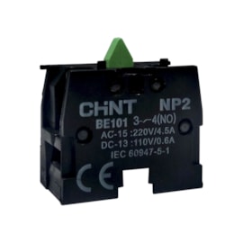 Contato Auxiliar Chint NP2-BE101 NA - 220V AC/110V DC