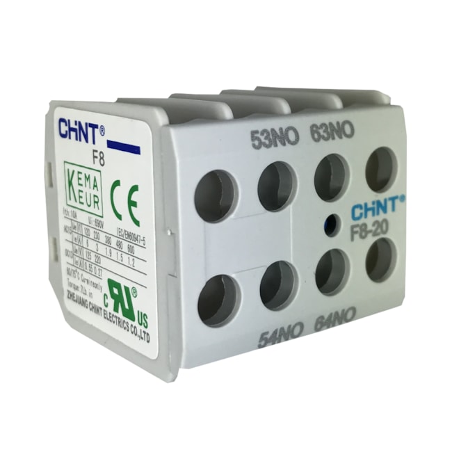 Contato Auxiliar | F8-20 | Chint Contato Auxiliar | F8-20 | Chint