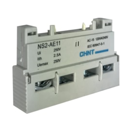 Contato Auxiliar para Disjuntor Motor Chint NS2-AE11 Contato Auxiliar para Disjuntor Motor Chint NS2-AE11