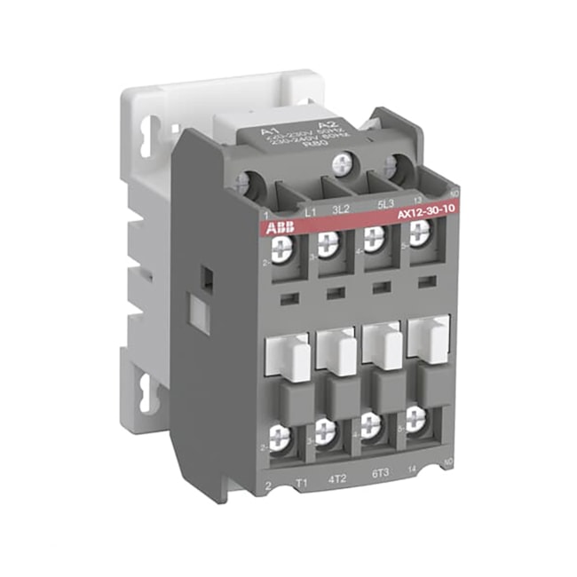 Contator ABB AX12-30-10-81 24V 1NA Contator ABB AX12-30-10-81 24V 1NA