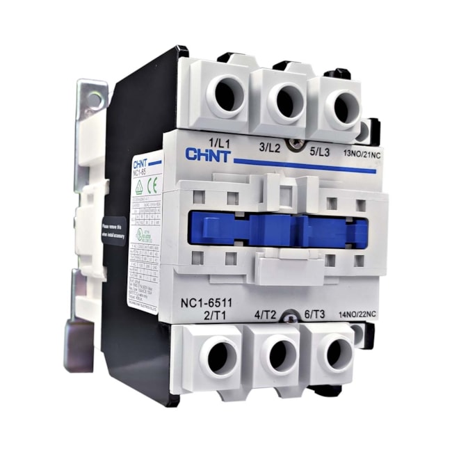 Contator Chint NC1-6511 65A 1NA+1NF Contator Chint NC1-6511 65A 1NA+1NF