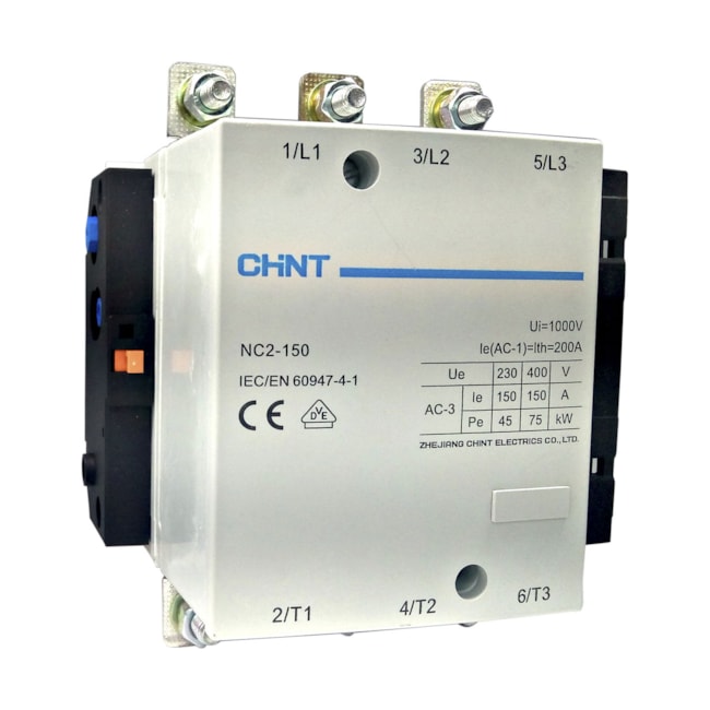 Contator Chint NC2-150 150A Contator Chint NC2-150 150A