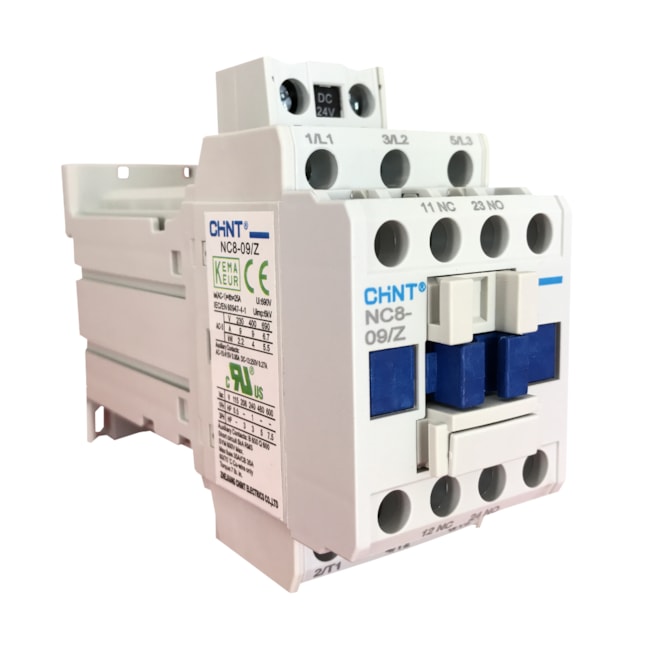Contator Chint NC8-09/Z 24VCC Contator Chint NC8-09/Z 24VCC