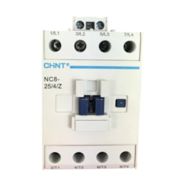 Contator Chint NC8-25/4/Z 24VCC Contator Chint NC8-25/4/Z 24VCC