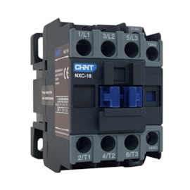 Contator Chint NXC-18 230V 18A 50/60Hz 1NA 1NF Contator Chint NXC-18 230V 18A 50/60Hz 1NA 1NF