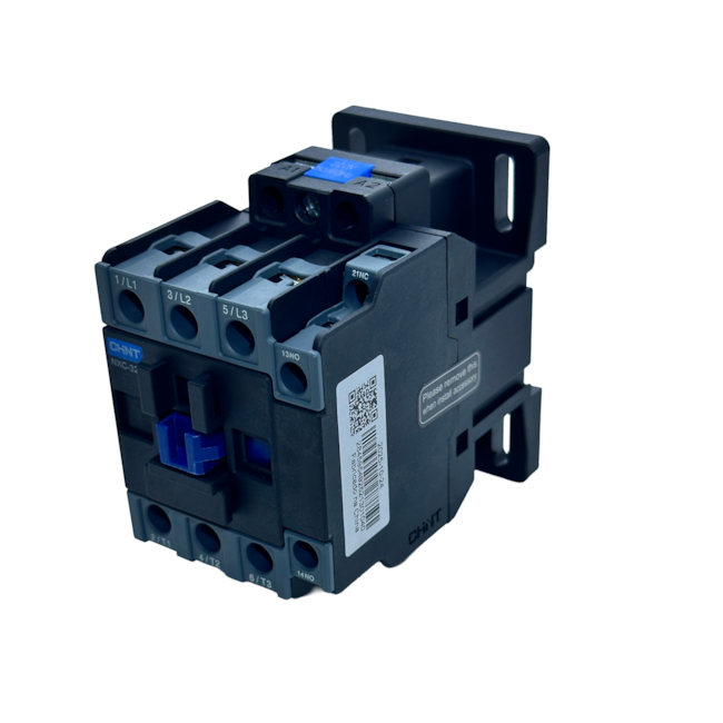 Contator Chint NXC-32 230V 32A 50/60Hz 1NA 1NF Contator Chint NXC-32 230V 32A 50/60Hz 1NA 1NF