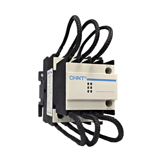 Contator para Capacitor Chint CJ19-3211 220V 23A 2NF Contator para Capacitor Chint CJ19-3211 220V 23A 2NF