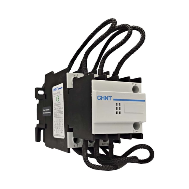 Contator para Capacitor Chint CJ19-43/11 220V 29A 2NF Contator para Capacitor Chint CJ19-43/11 220V 29A 2NF