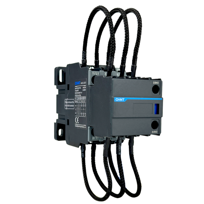 Contator para Capacitor Chint NXCC-2521 220V 25A 2NA + 1NF Contator para Capacitor Chint NXCC-2521 220V 25A 2NA + 1NF