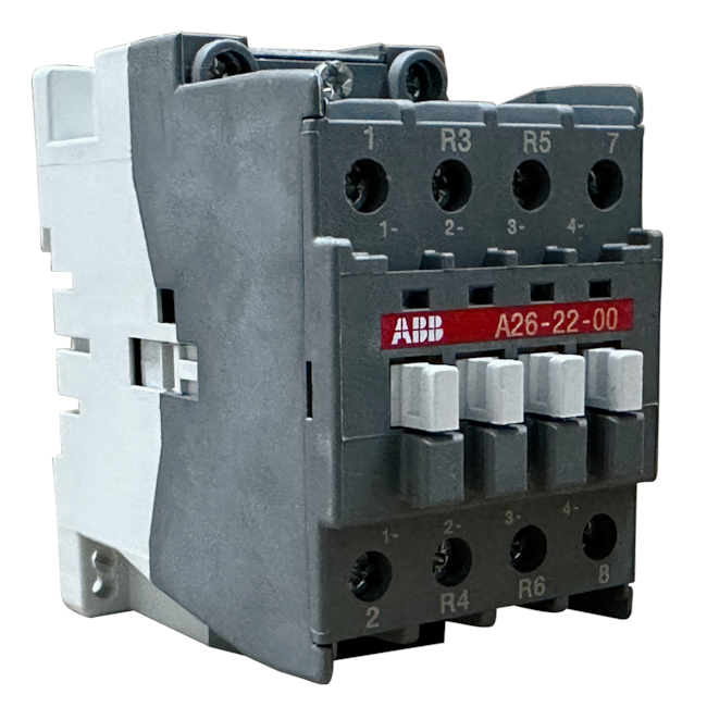 Contator Tetrapolar ABB A26-22-00 45A 220Vca 2NA+2NF