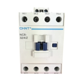 Contator Tetrapolar Chint NC8-32/4/Z 24VCC 4NO