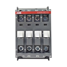 Contator Tripolar ABB AX25-30-10-75 25A 1NA Contator Tripolar ABB AX25-30-10-75 25A 1NA