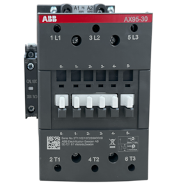 Contator Tripolar ABB AX95-30-11-75 95A 200/220V 1NA+1NF Contator Tripolar ABB AX95-30-11-75 95A 200/220V 1NA+1NF