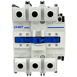 Contator Tripolar Chint NC1-9511Z 24VCC 95A 3NA + 1NA 1NF