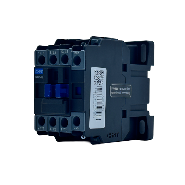 Contator Tripolar Chint NXC-12 12A 220VCA 1NA+1NF 50/60Hz Contator Tripolar Chint NXC-12 12A 220VCA 1NA+1NF 50/60Hz