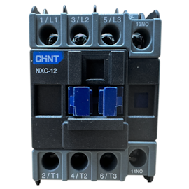Contator Tripolar Chint NXC-12 24VAC 12A 1NA+1NF 690V 8kV Contator Tripolar Chint NXC-12 24VAC 12A 1NA+1NF 690V 8kV