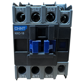Contator Tripolar Chint NXC-18 24VAC 18A 1NA+1NF 690V 8kV Contator Tripolar Chint NXC-18 24VAC 18A 1NA+1NF 690V 8kV
