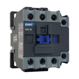 Contator Tripolar Chint NXC-25 25A 220VCA 1NA+1NF 50/60Hz