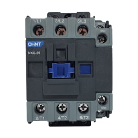 Contator Tripolar Chint NXC-25 25A 220VCA 1NA+1NF 50/60Hz