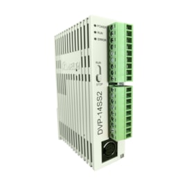 Controlador Lógico Programável Delta CLP Relé DVP14SS211R Controlador Lógico Programável Delta CLP Relé DVP14SS211R