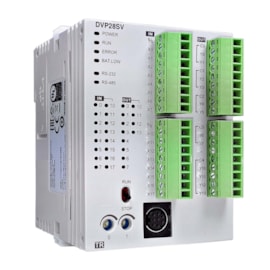 Controlador Lógico Programável Delta DVP28SV11T2 CLP NPN