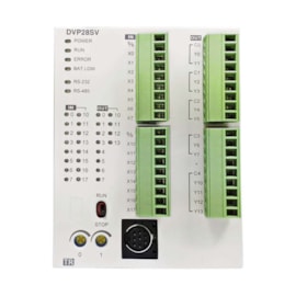 Controlador Lógico Programável Delta DVP28SV11T2 CLP NPN Controlador Lógico Programável Delta DVP28SV11T2 CLP NPN