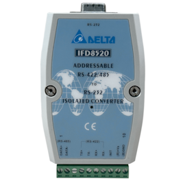 Conversor de Comunicação Isolado Delta IFD8520 RS-232 24Vcc Conversor de Comunicação Isolado Delta IFD8520 RS-232 24Vcc